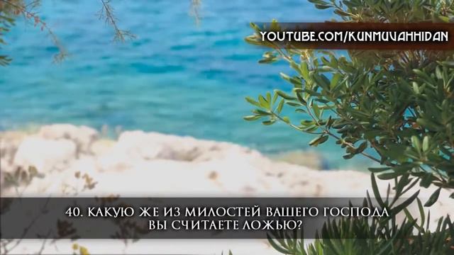 Идрис Абкар Сура 55 «МИЛОСТИВЫЙ» 33 47 смотреть онлайн