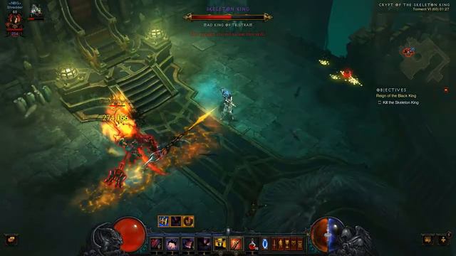 Shredder's Diablo 3 Boss solo Part 1 - Torment 6 Leoric Solo (Fire Demon Hunter) смотреть онлайн