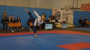 Иришка тебек. Чемпионат и Первенство России по тхэквондо втф пхумсе в г. Краснодар 03.2017г