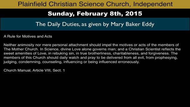 The Daily Duties, by Mary Baker Eddy смотреть онлайн