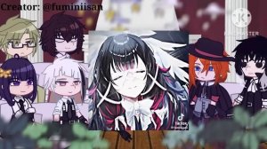 BSD react to Fem!Y/N as Columbina|SPOILERS|BSD/GenshinImpact|GC|