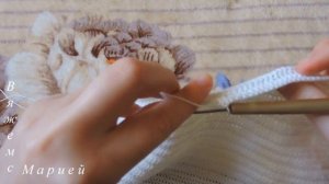 Вяжем крючком. Что делать, если закончилась нить посреди вязания? / Crochet