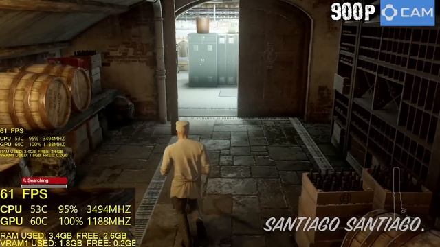Hitman - GTX 750 ti - 1080p - 900p - 720p - g4560 смотреть онлайн