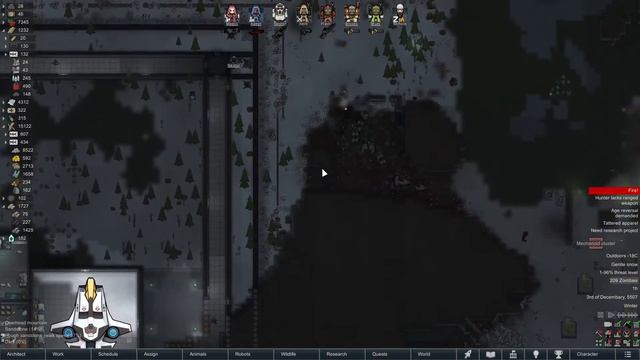 Rimworld 40k with Zombies | Ep 14 "The Drop Ship" смотреть онлайн