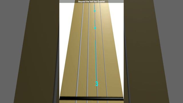 Learn Beyond the Veil Sax Quartet on Violin - How to Play Tutorial смотреть онлайн