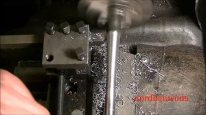 модернизация крепления задней бабки токарного станка Универсал 3. Mini lathe project.