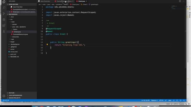 CDI Beans with Quarkus смотреть онлайн
