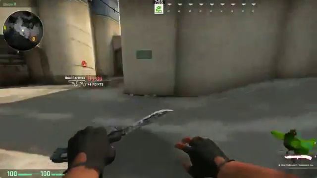 Вся суть ножа бабочки в CSGO и курица зомби смотреть онлайн