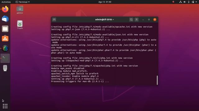 Tutorial Install PHP di Os Linux смотреть онлайн