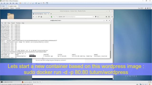 [5 Mins Docker Series] Deploy Wordpress in CentOS 7 Docker смотреть онлайн