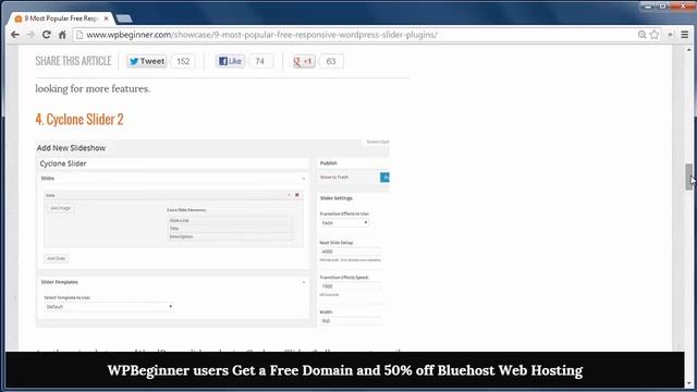 9 Most Popular Free Responsive WordPress Slider Plugins смотреть онлайн