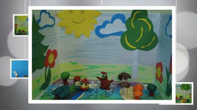 Детское творчество, сказка Колобок, школа №859, г. Москва смотреть онлайн