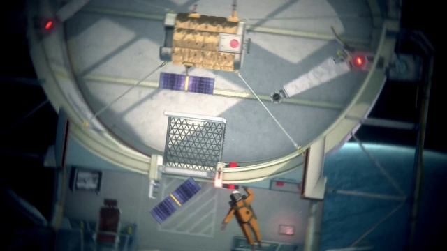 Бурлаки в космосе. Игра - "Heavenly bodies" (PS5). Часть 3. смотреть онлайн