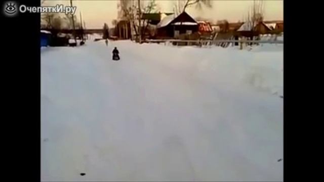 Детский снегоход самоделка смотреть онлайн