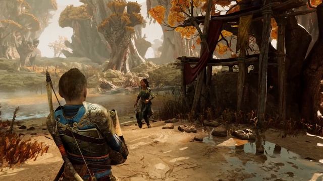 God of War: Ragnarok [Рагнарёк] ➤ Прохождение [4K] — Часть 8: Первая Жена Локи смотреть онлайн