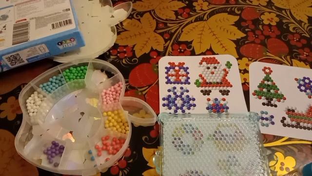 Аква мозаика для детей, мозаика из бусин смотреть онлайн