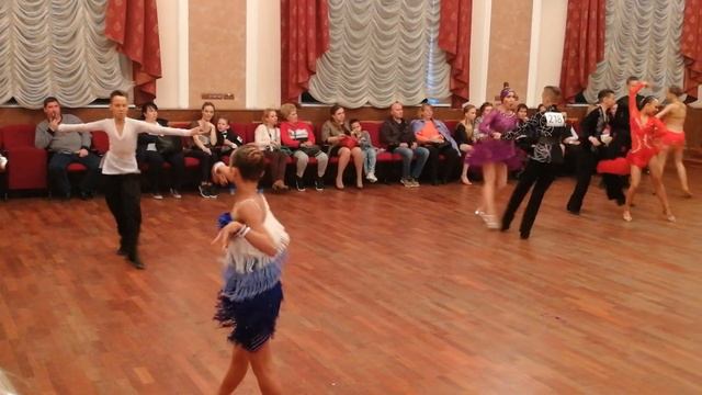 Ча-Ча-ча Ю2 Латина Откр. класс Ярославль 05.05.2019 смотреть онлайн