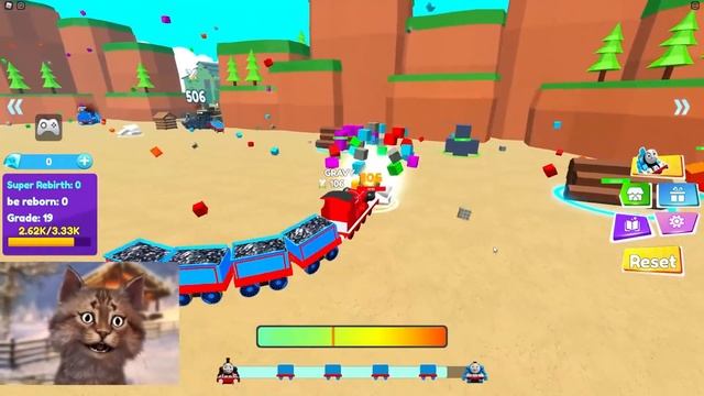 Noob VS Roblox Train Destruction Simulator смотреть онлайн
