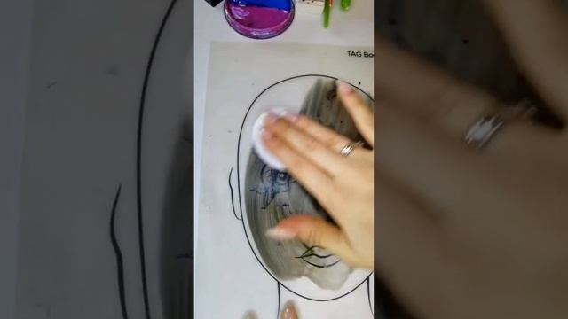 Рисуем спонжем