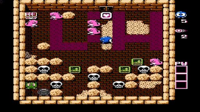 The Adventures of Lolo 2 for Nes Level 8 walkthrough with codes смотреть онлайн