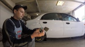 Как убрать подтек на акриле.