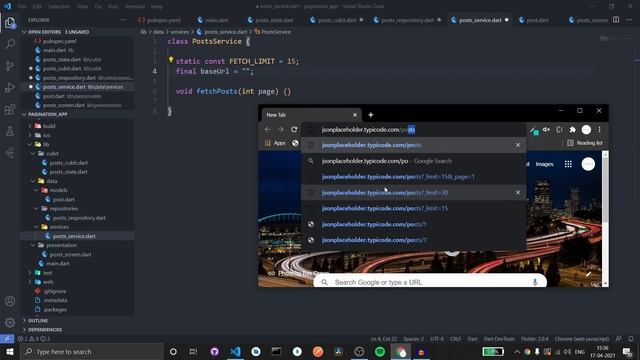 Pagination in Flutter with BLoC/Cubit смотреть онлайн