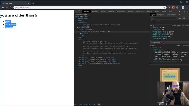 016 - ReactJs بالعربية - Conditions & Loop - print array of objects смотреть онлайн