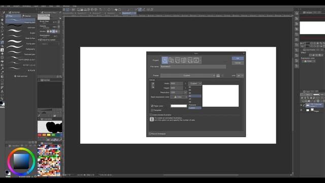 КАК НАСТРОИТЬ ХОЛСТ и избавиться от пиксельных кистей смотреть онлайн