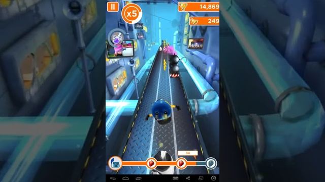 Прохождение игры Despicable Me (Гадкий я): Minion Rush - 5,6,7 уровень смотреть онлайн