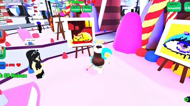 ПОКУПАЮ КАРТИНЫ АВТОРОВ ЗА РОБАКСЫ В ИГРЕ STARVING ARTISTS В ROBLOX!!! смотреть онлайн
