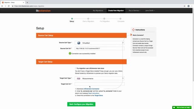 How to migrate from Virtuemart to WooCommerce with LitExtension смотреть онлайн