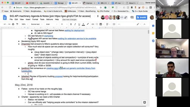 Kubernetes SIG API Machinery 20180606 смотреть онлайн