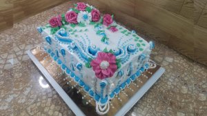 Торт МЕЧТА/ Украшаем вкуснейший торт ИНЕЙ/ Без аварии не обошлось