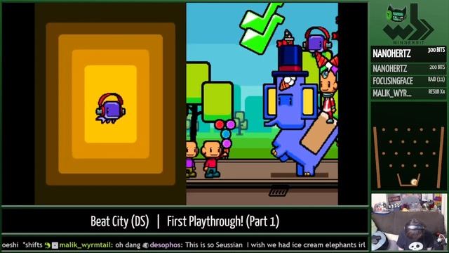 Beat City (DS) 100% Playthrough! [Part 1] [Left-Handed] смотреть онлайн