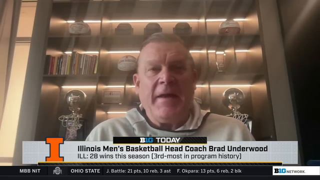 Brad Underwood Talks Illini's First Sweet Sixteen Since 2005 | B1G Today смотреть онлайн
