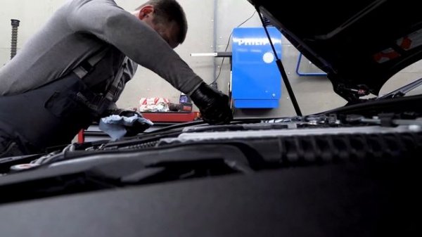 Как сделать ТО Lexus LS 500 Fsport AWD