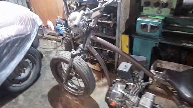 самодельный мотоцикл смотреть онлайн