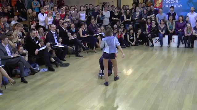 Мельников Игорь - Нижнева Евгения. Хастл абсолют. Финал. Быстрая. ЧР 2014 смотреть онлайн