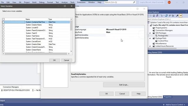 36 Load a file only if it contains more than 0 records using SSIS смотреть онлайн