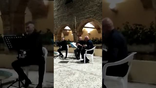TRIO Clarinetti presso il Chiostro San Francesco Città Sant' Angelo 9 Luglio 2019 смотреть онлайн