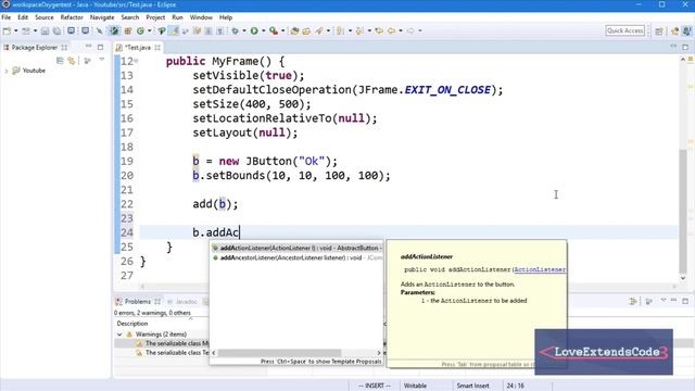 Java Swing 6 Action Listener Bangla বাংলা смотреть онлайн