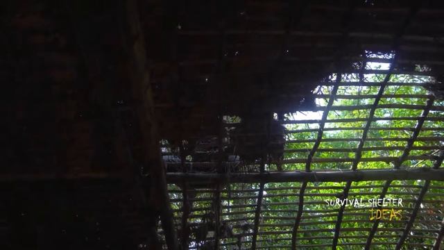 КАК ПОСТРОИТЬ ДОМ В ДЖУНГЛЯХ ИЗ ГЛИНЫ И БОМБУКА #дом #какпостроить #домизбамбука #укрытие #какстрои смотреть онлайн