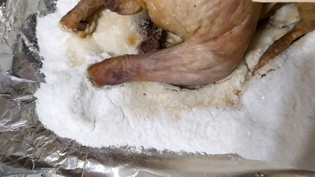 Курица на соли в духовке. Простой рецепт. Попробовали- не вкусно (((( смотреть онлайн