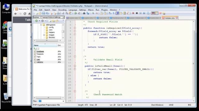 Validator Class - Software смотреть онлайн