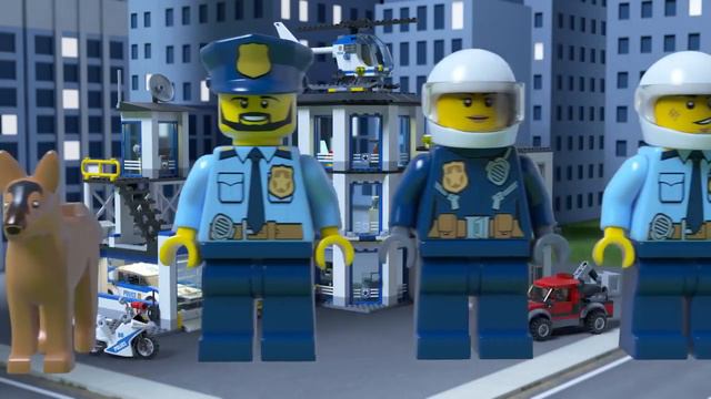 LEGO 60141 Police Station - LEGO City смотреть онлайн
