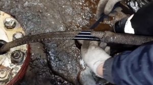 Разделка кабеля эцн и монтаж кабельного ввода