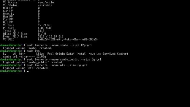Ubuntu Server #4: Partycjonowanie (LVM) i serwery plikowe (SMB i NFS) смотреть онлайн
