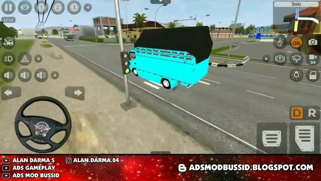Mod Bussid Terbaru Truck SAC Blue - Bus Simulator Indonesia - Android Gameplay смотреть онлайн