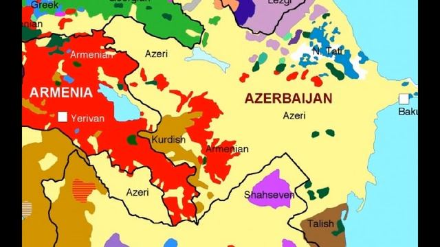 Этническая Карта Азербайджана смотреть онлайн