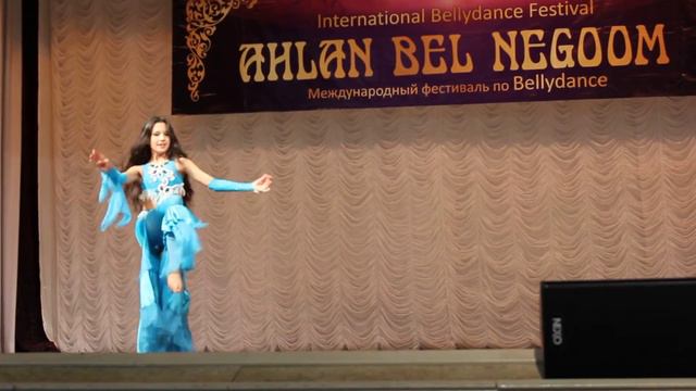 Полина Кучер. Юниоры начинающие, 5 место. Ahlan bel negoom. смотреть онлайн